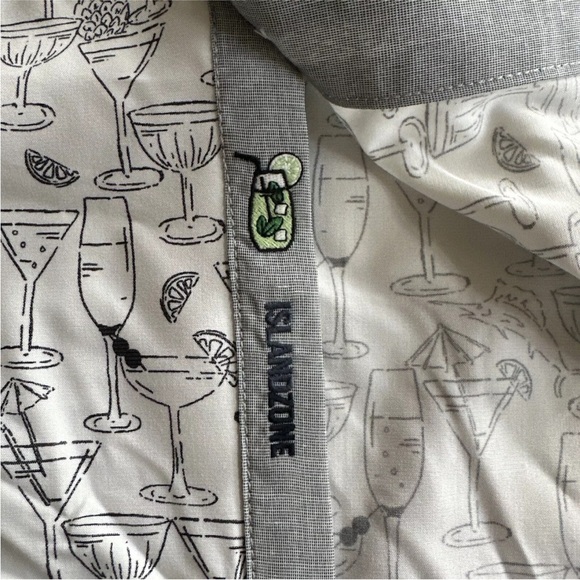 Tommy Bahama Mojito Bay Sippin' Soiree Island Zone Short Sleeve Shirt Men's XXXL - Picture 6 of 9